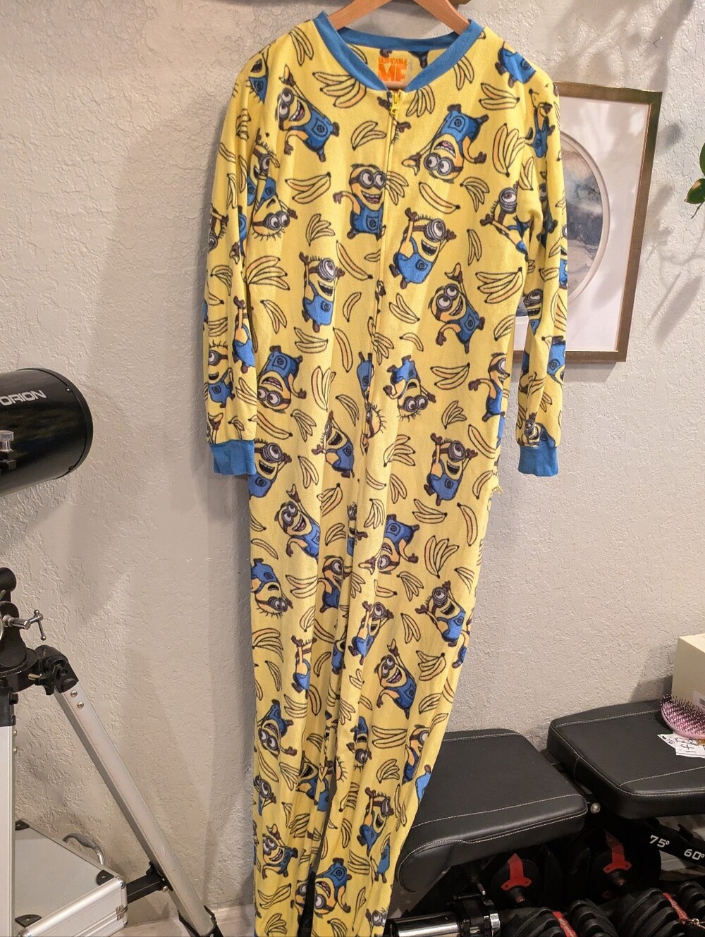 Minions Adult One Piece Pajamas